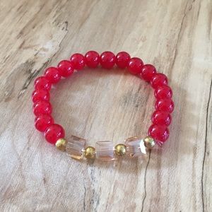 Red Stretchy Bracelet